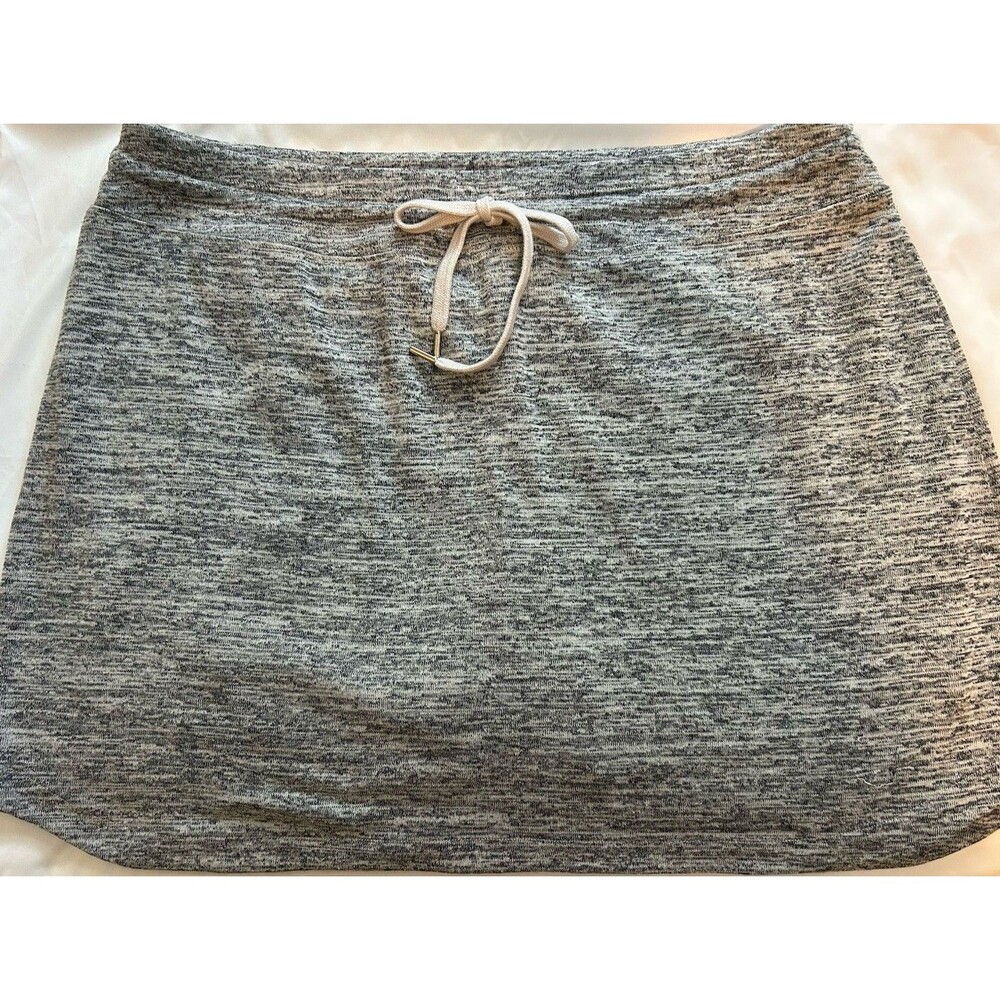 Style&co. Sport Women's XL Golf Skort Heather Gray w Black under short